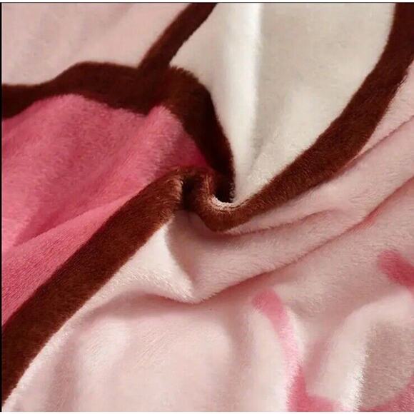 🔥Sanrio Hello Kitty Pink Plush Fleece 30”x20” Pillow Case Easter Gift BNWT🔥 - Picture 3 of 8